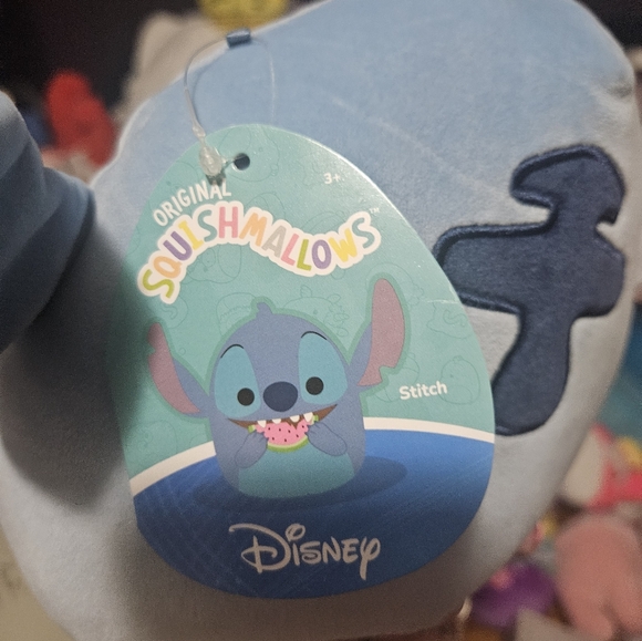 NWT Disney Stitch eating Watermelon 🍉  Squishmallow - Picture 2 of 3